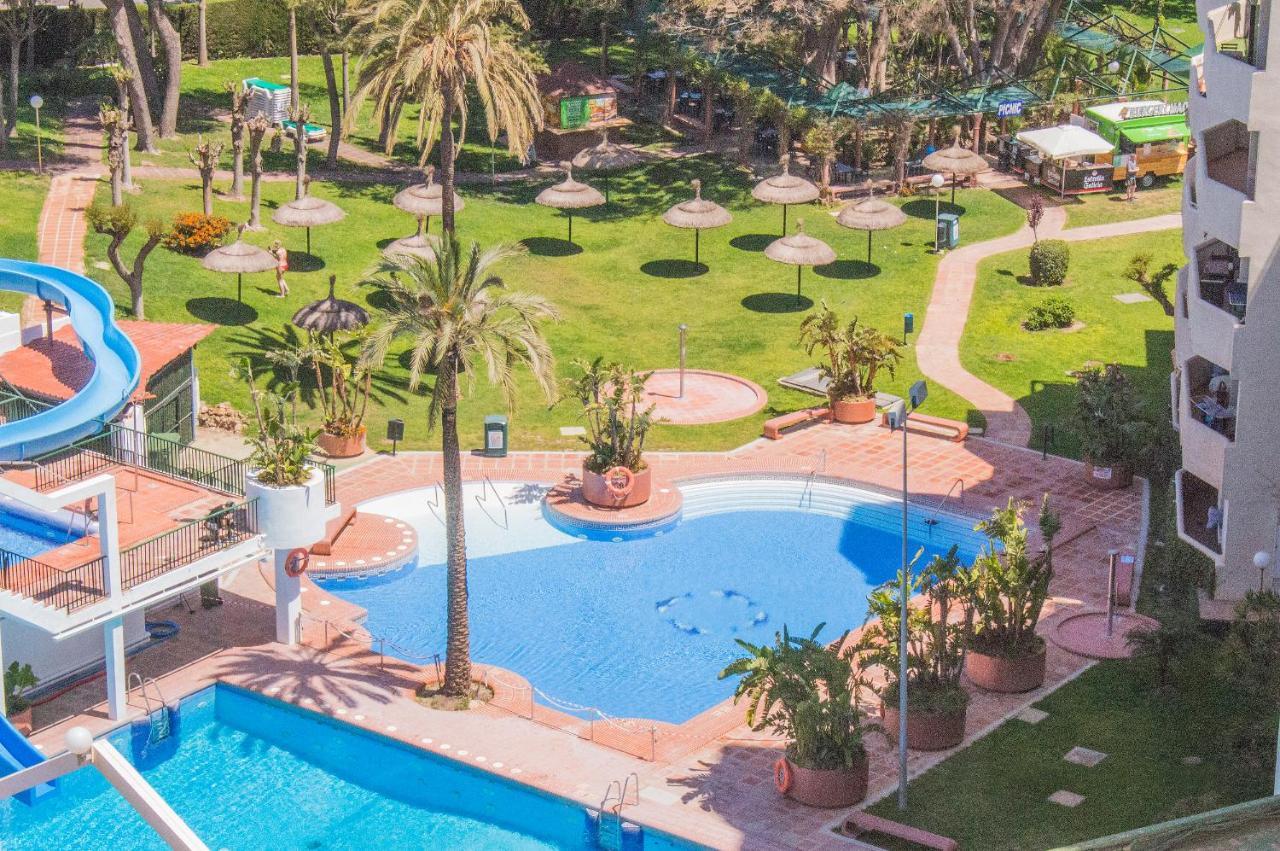 Benal Beach Suite Ii, Estudio Con Parque Acuatico Y Vistas Al Mar. Benalmádena Exterior photo